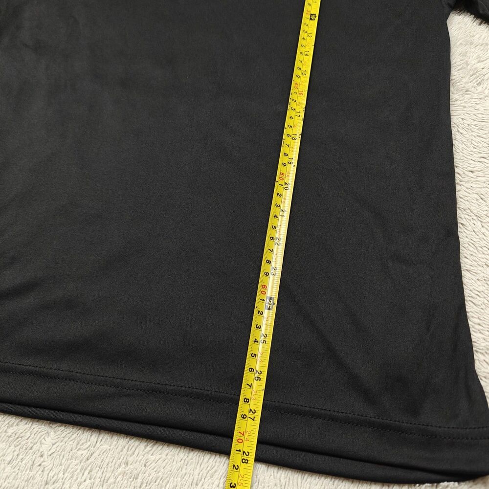 Sport-Tek Long Sleeve Performance Tee Mens M Black Athletic Base Layer Polyester - Picture 5 of 5